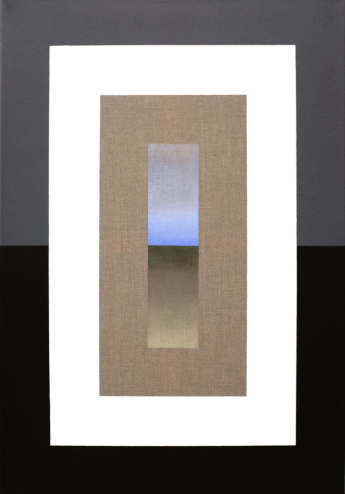 Transposition, acrylic on canvas, 70 x 100 cm