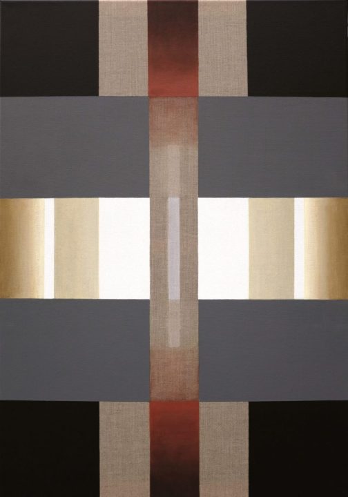 Orientation, acrylic on canvas, 70 x 100 cm