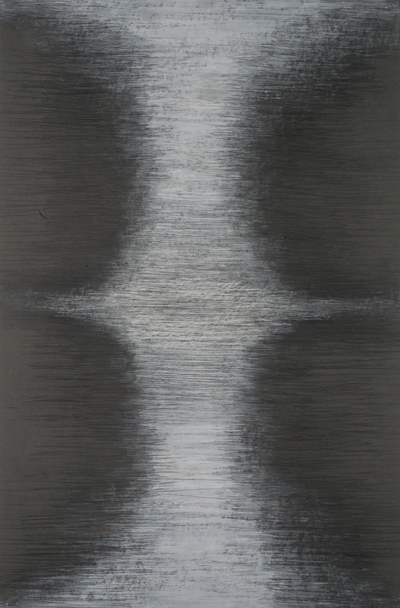 10. Light years, crayon, pencil, ingress, 45 x 70 cm