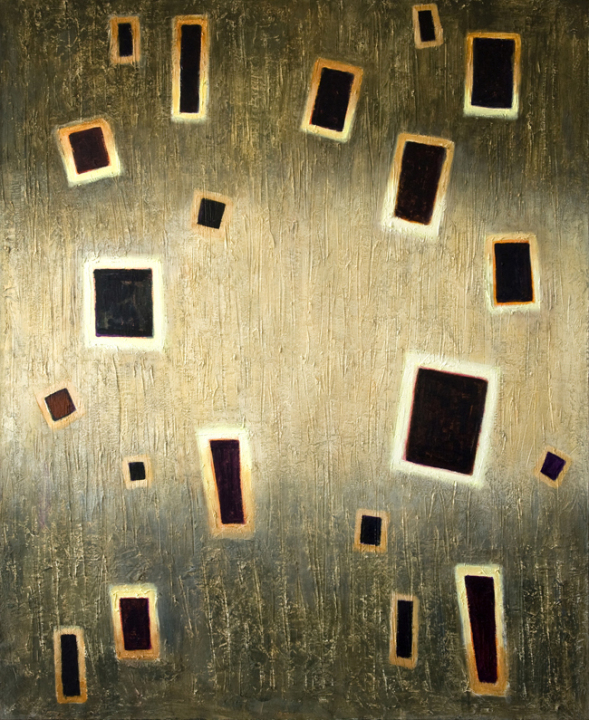 1. Light years, acrylic on canvas, 120 x 150 cm