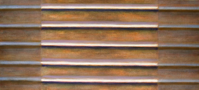 7. Space, acrylic, oil on canvas, 165 x 75 cm