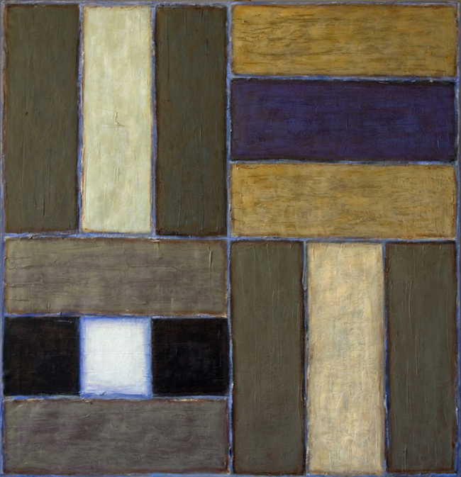 2. Sytuacja II   ;  akryl + media na płótnie , 120  x  120  cm